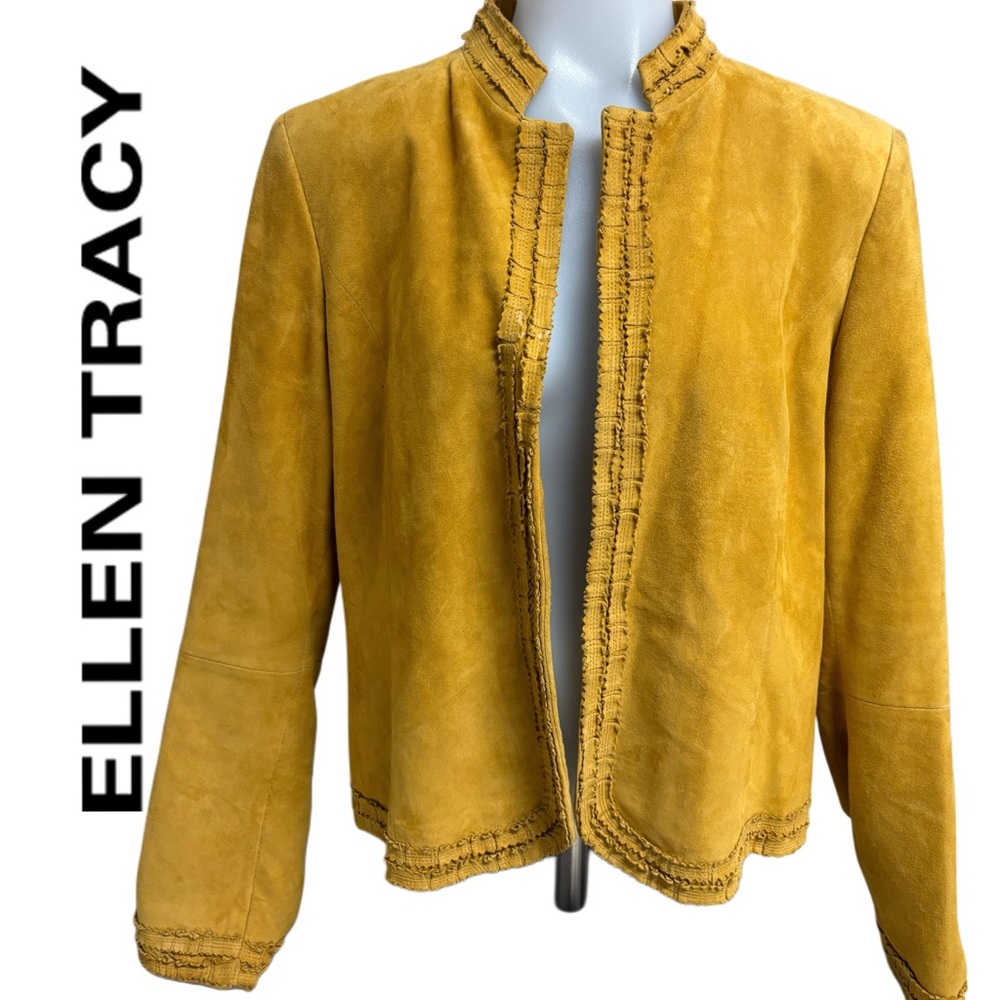 Ellen Tracy Golden Yellow Women's Blazer